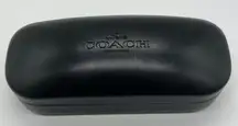 Coach Hard Glasses Case New York Black Sunglasses Holder Eyeglasses Clamshell