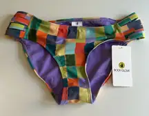 Body Glove Women's Full Coverage Bikini Bottom Swimsuit, Aloha Vibes, XS, NWT