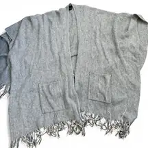 Steve Madden Heather Gray Knit Cardigan