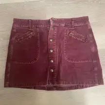 Outfitters Corduroy Skirt