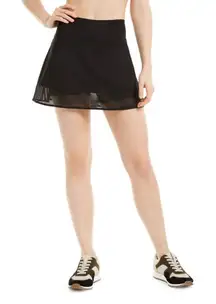 Ideology Skort Athletic‎ Tennis Golf Built-In Shorts Pocket Black L