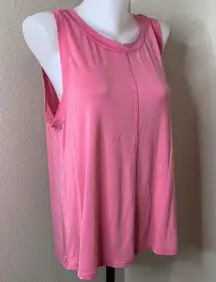 Maurice’s Women’s Size XL Bright Barbie Pink Sleeveless Shirt Tank Top