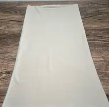 Spanx By Sara Blakey Half Slip Shapewear Skirt Beige Size Small