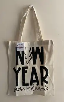 New Year Same Bad Habits Tote Bag 