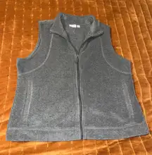 Gray Fleece Vest