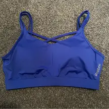 Reebok Women's Blue Sports Bra Size M