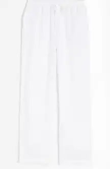 White Linen Pants