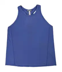 Athleta Ultimate Train Sleeveless Tank Top Merlin Blue Periwinkle Size Medium