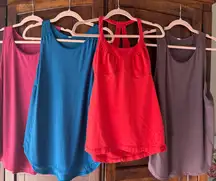 lululemon athletica bundle of 4 tank tops — bundle #8