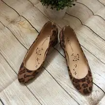 CL BY LAUNDRY Classy Evening Leopard Pumps