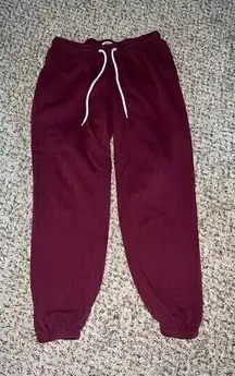 Old Navy Maternity Maroon‎ Sweatpants size small