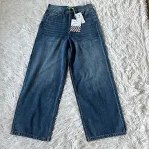New Sandrine Rose by Free people Virgin label wide leg jeans size 24