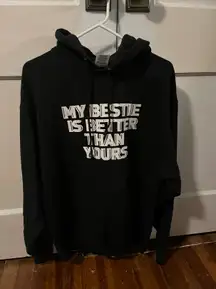 Black Large Hoodie 