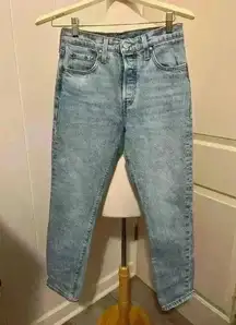 Vintage Levi’s 501 S Skinny Levi Strauss & Co 25 x 28 Jeans Button Fly Pants