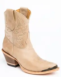 Idyllwind WHEELS NATURAL WESTERN BOOTIES - ROUND TOE