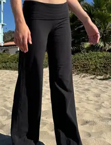 Brandy Melville Black Flare Pants