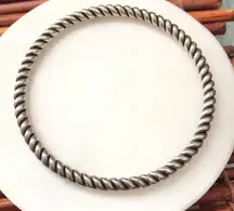 Silpada Sterling Silver Twist Bangle Bracelet
