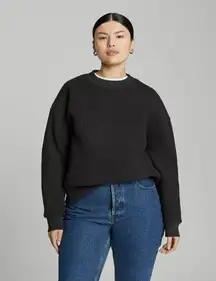 Everlane The ReNew Teddy Oversized Crew Sweatshirt