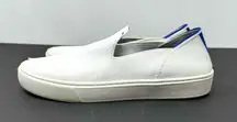 ROTHY’S white canvas slip on sneakers, size 6.5