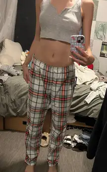 plaid pajamas