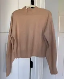 & Other Stories Camel Cowl Neck Sweater long sleeve pullover