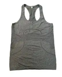 Swiftly Tech gray racerback tank top size 8