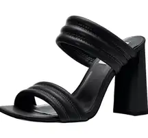 Steve Madden Black Heel Sandal