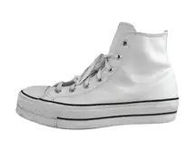 Converse Chuck Taylor All Star Lift Platform White High Top Sneakers Shoes Sz 10
