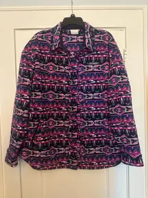 Columbia Jacket Fleece Women’s Button Up