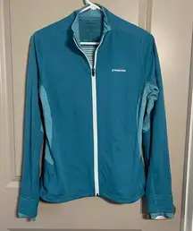 Patagonia Women's‎ Sz M Wind Shield Hybrid Soft Shell Jacket
