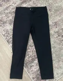 Black 90 Degree by Reflex Cropped Leggings