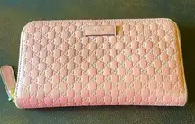 Gucci  Microguccissima Zip Around Wallet in box