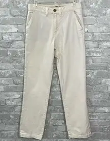 Faherty Natural White Endless Pant