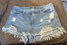 Boohoo Shorts Denim