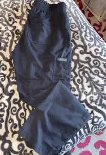 MedCouture Grey Staight Leg Scrub Pants