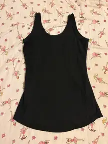 Medium no boundaries black athletic tank top 