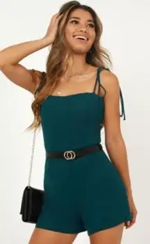 NWOT Emerald Playsuit Romper