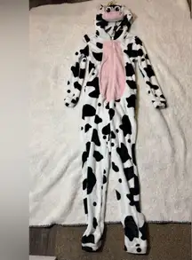Secret Treasures Adult Cow Jumpsuit Costume Small