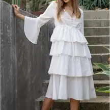 POL Ruffled  Dress‎