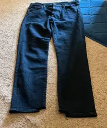 COPY - Citizens of humanity black skinny leg high rise jeans 28