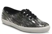 Keds NEW  Women's Champion Black Sequins Celebrations Sneaker