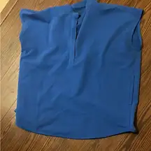 Womens royal blue Rafaela FIGS  scrub top