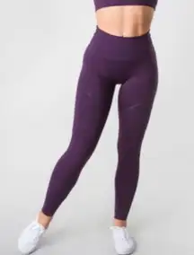 Alphalete OG Revival Leggings Purple Sz Small High Rise Athletic