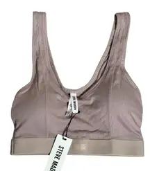 Steve Madden Women’s Ribbed Stretch Bralette Nude