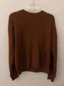 Orange Colored Sweater 