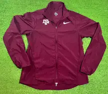Vintage Texas A&M Windbreaker Nike Womens S Aggie Football Lt Weight Y2K USA