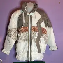 Cg 4000 White Snow Jacket/Parka Size Small