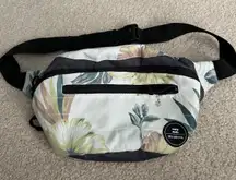 Tropical Floral Print Fanny Pack