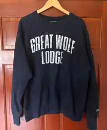 Champion Reverse Weave Great Wolf Lodge Sweatshirt – Size Large