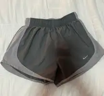 Gray Athletic Dri-Fit Running Shorts